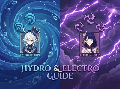 Hydro and Electro Characters
